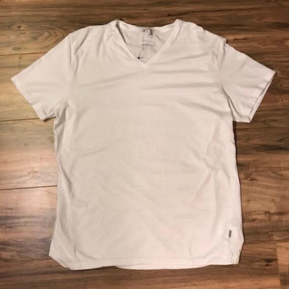 Calvin Klein Slim Fit V-Neck White
